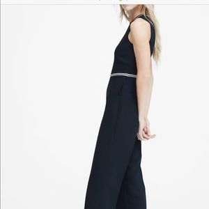 Navy blue banana republic jumpsuit